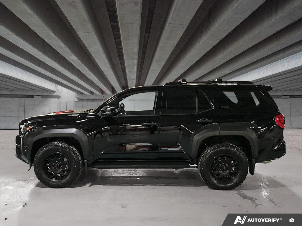 2025 Toyota 4Runner S2501069 | TRD Offroad Premium, Executive demo with under 2500km Black Edmonton - photo #2