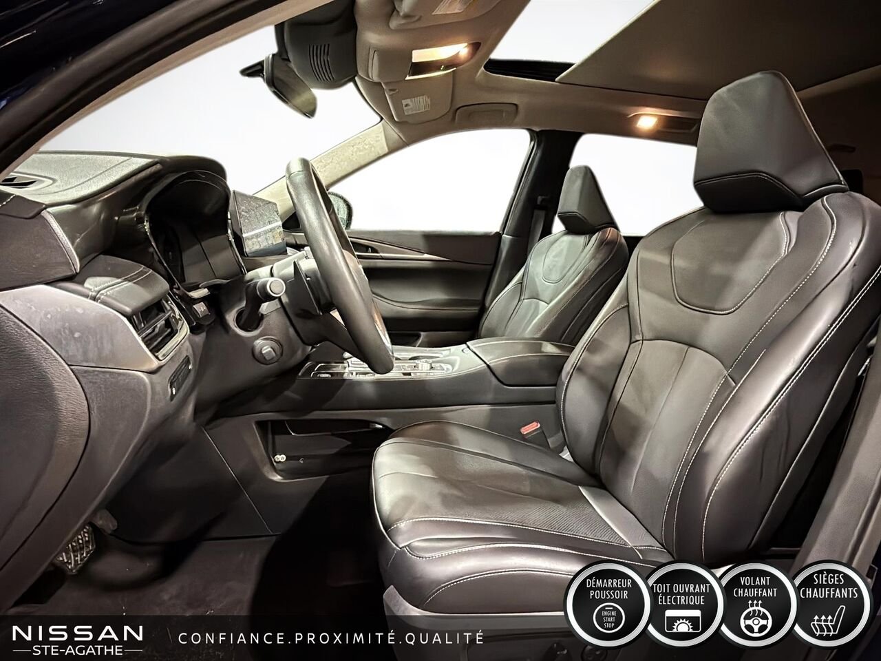 INFINITI QX60 LUXE|TOIT| CUIR| CARPLAY 2024 Bleu Saint-Jérôme - photo #7