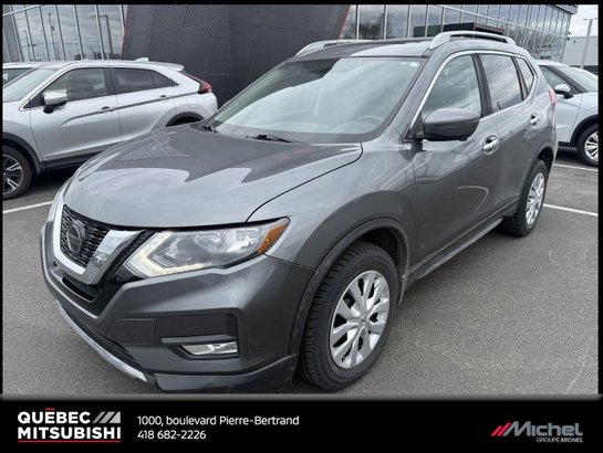 Nissan Rogue SV AWD, Toit ouvrant, Siège électrique 2018 Gris