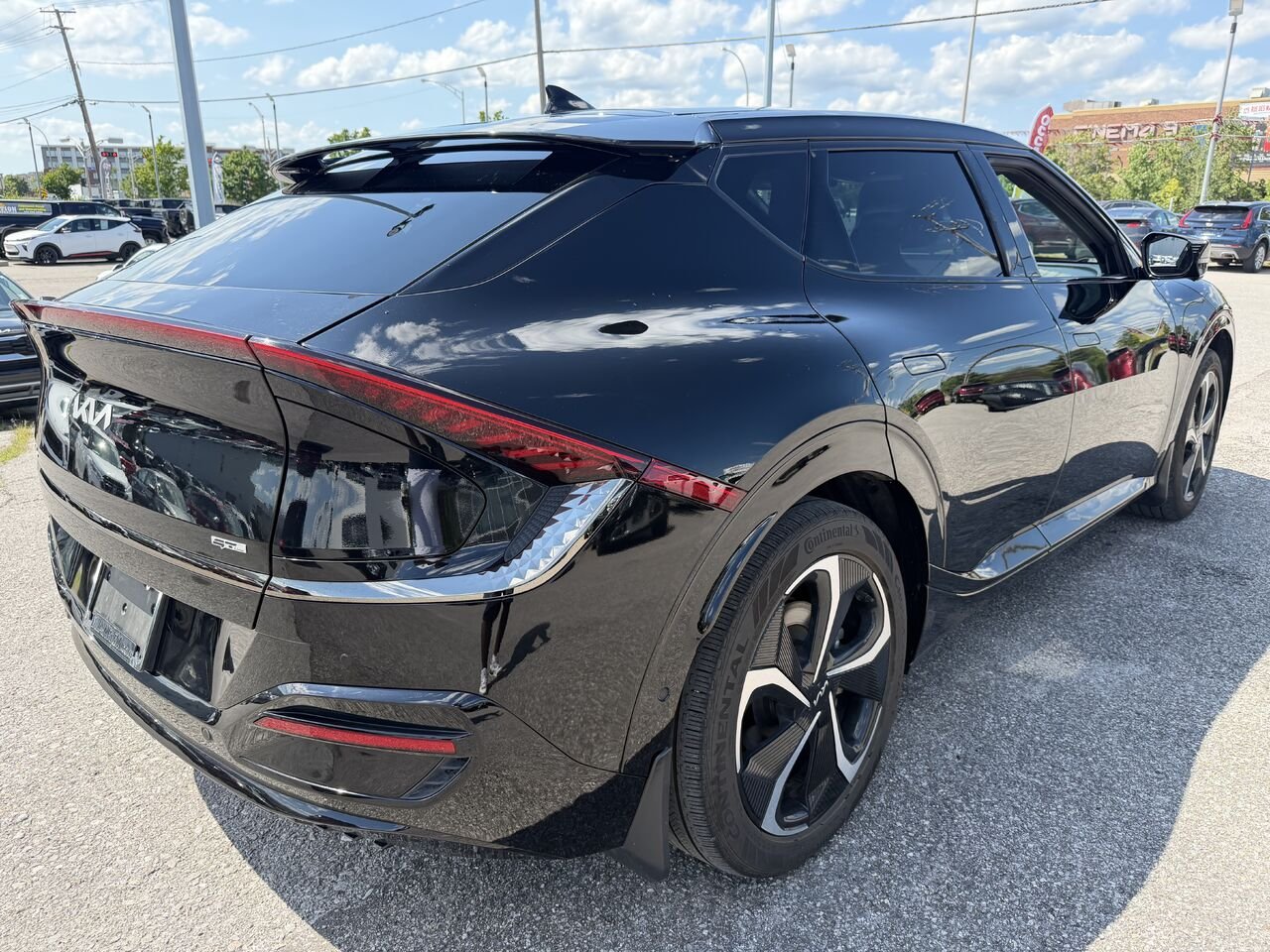 KIA EV6 GT LINE Land TI avec ensemble GT-Line 1 2024 Noir Gatineau - photo #22