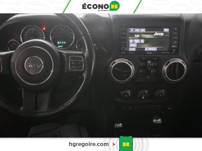 Jeep Wrangler 820666 | Sahara 4X4 AUTO GR ÉLEC A/C MAGS 2018 Rouge Laval - photo #20