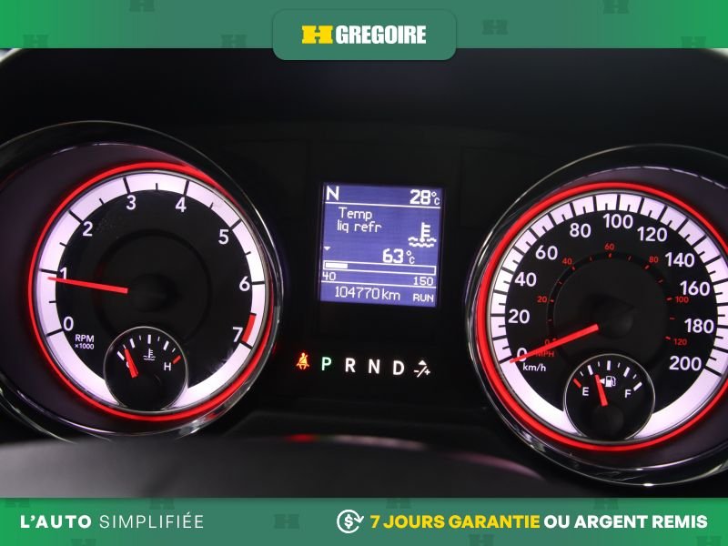 Dodge GR Caravan 821265 | Premium Plus AUTO A/C MAGS CUIR CAM RECUL BLUETOOT 2020 Gris Laval - photo #10