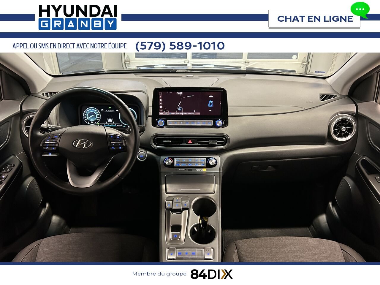 2023 Hyundai Kona Electric Black Granby - photo #13