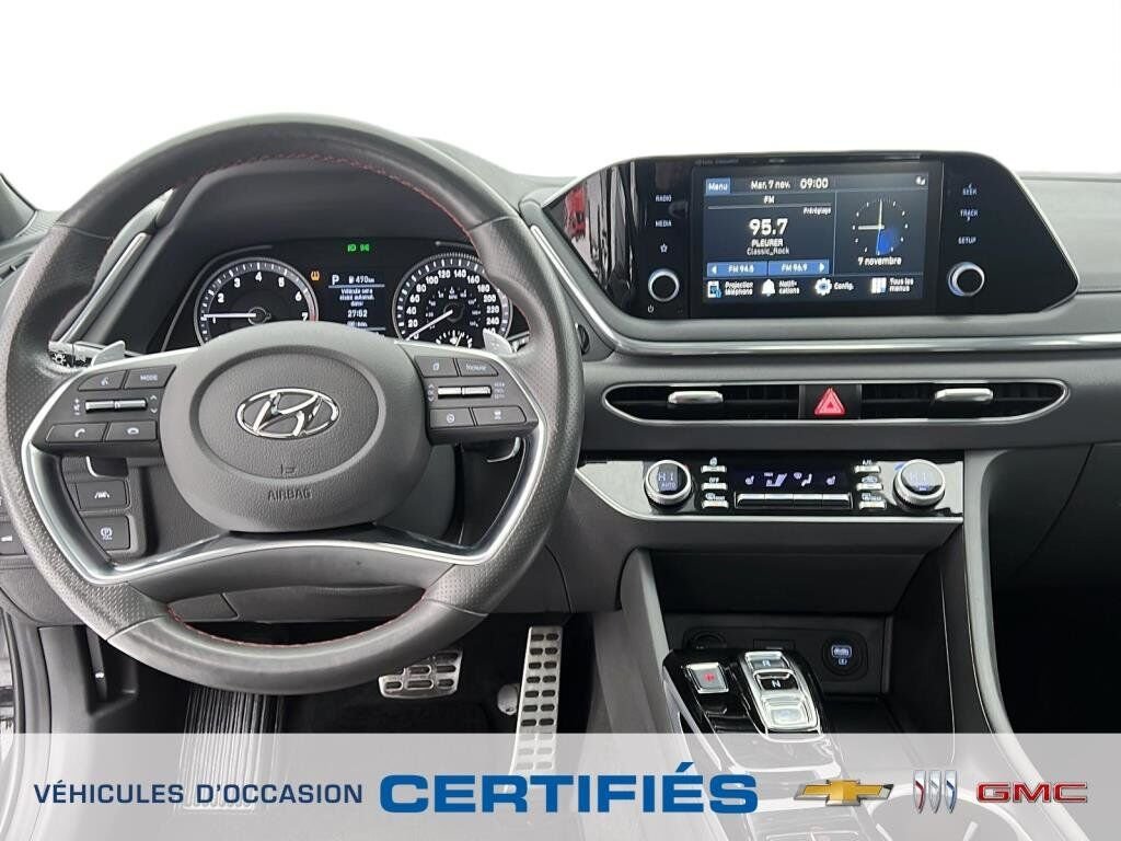 Hyundai Sonata NIV 5NPEJ4J20MH089314 2021 Noir Baie-Comeau - photo #8