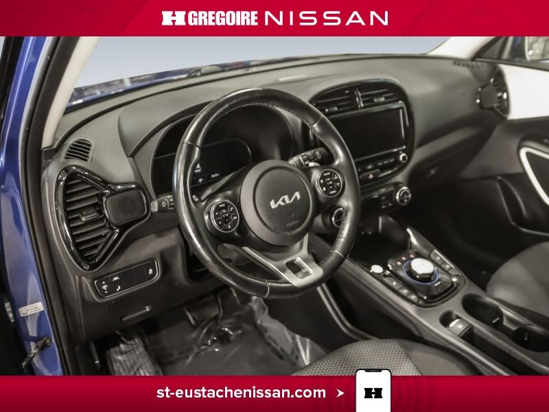 Kia Soul SE4477 | EV Premium CUIR ELECTRIQUE MAGS 2022 Bleu Laval - photo #27