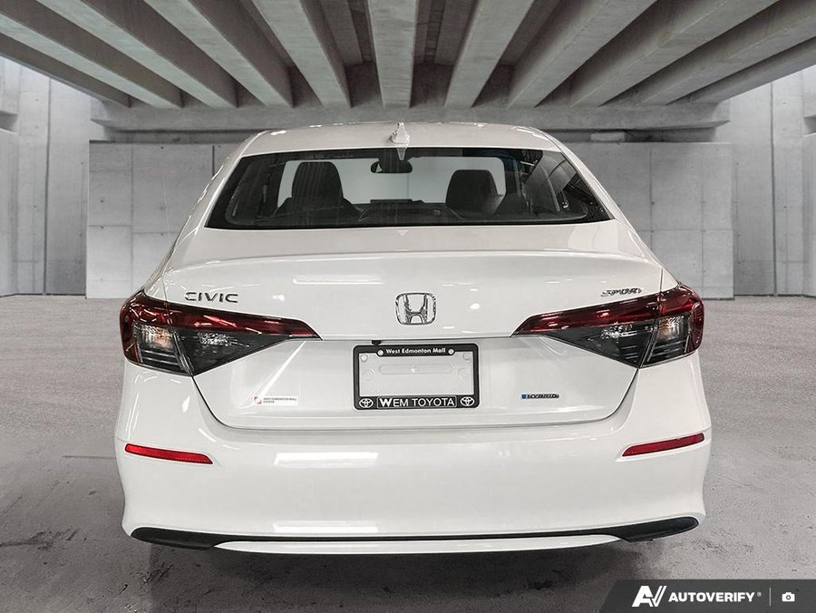 2025 Honda Civic Sedan Hybrid 2025 White