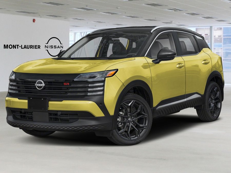 NISSAN Kicks 2025 2025 Jaune yuzu métallisé/Noir intense deux tons
