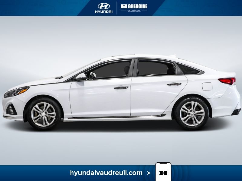 2018 Hyundai Sonata White Blainville - photo #5