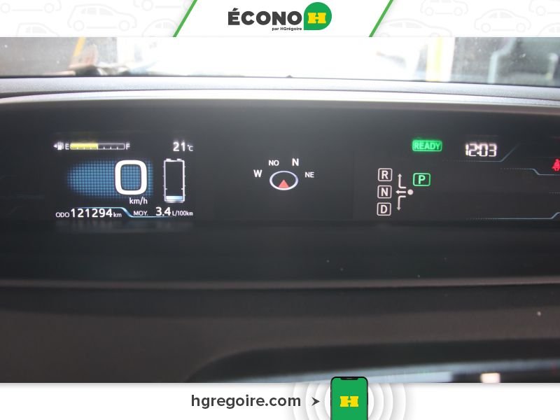 Toyota Prius 2017 Bleu Laval - photo #8
