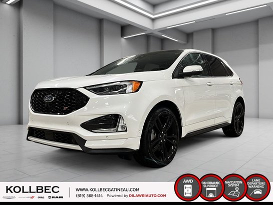 2022 Ford Edge *** CLEAN CARFAX +TOIT + CUIR *** White