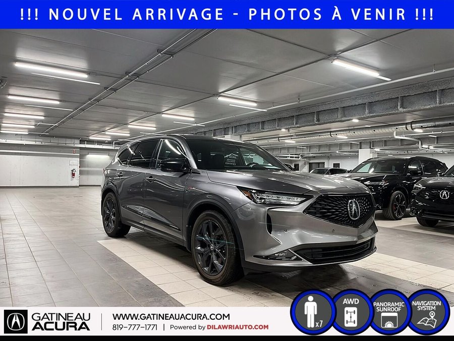 Acura MDX *** UN PROPRIO + CLEAN CARFAX *** 2022 Gris