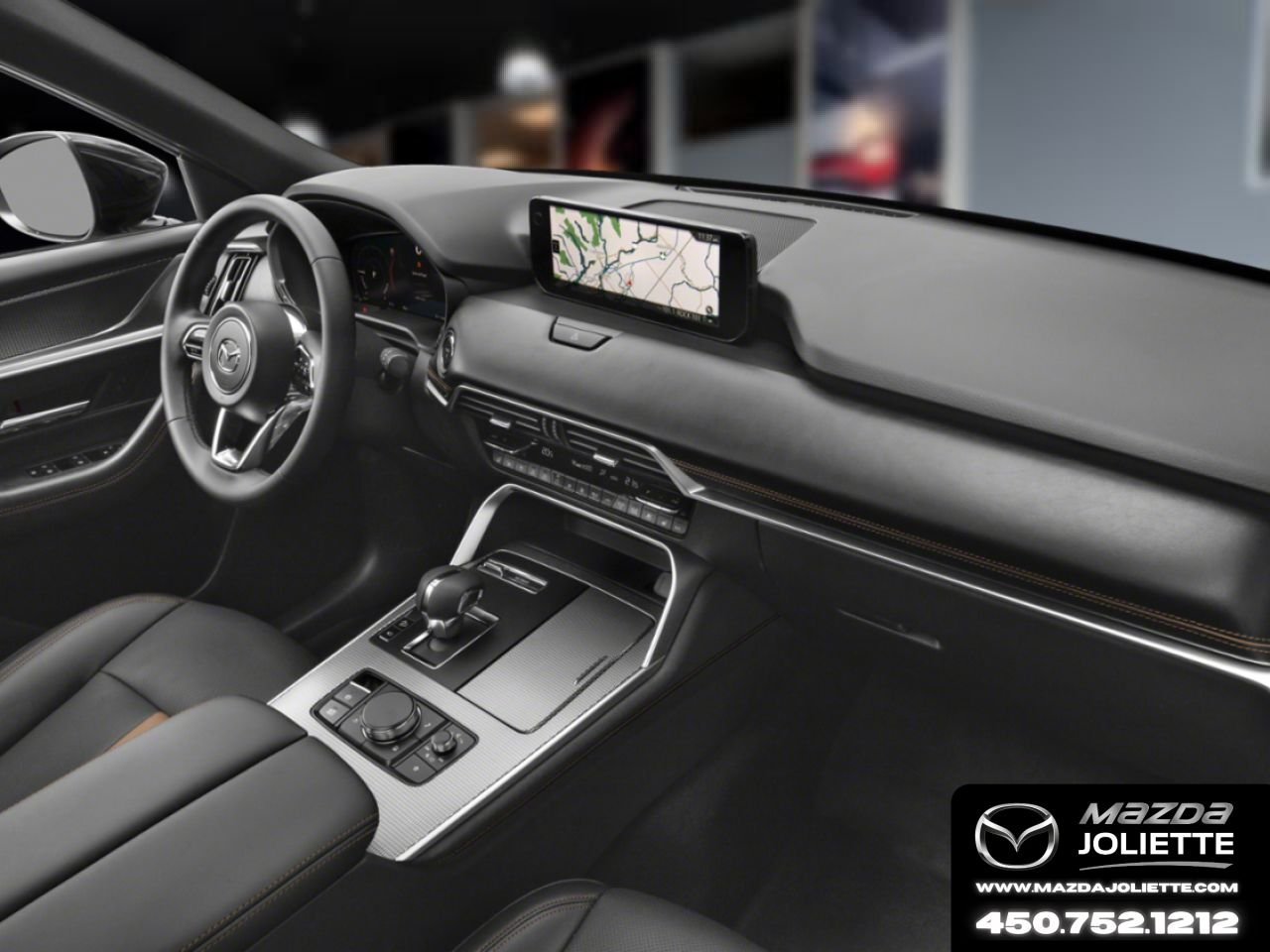 2026 MAZDA CX-90 PHEV Jet Black Mica Notre-Dame-des-Prairies - photo #8