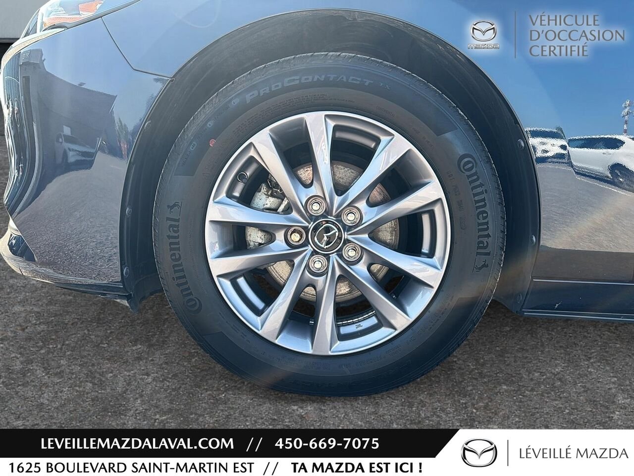 Mazda Mazda3 GX 2023 Bleu Laval - photo #8