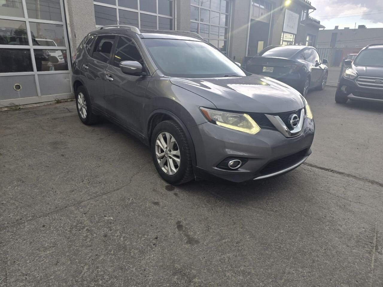 2014 Nissan Rogue Grey  - photo #6