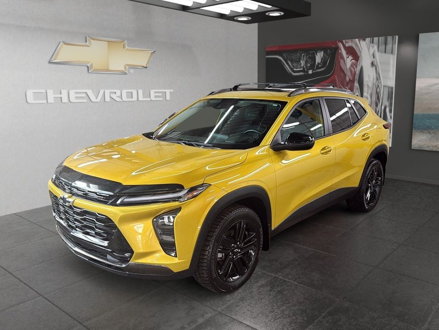 2024 CHEVROLET TRAX 2024 Yellow