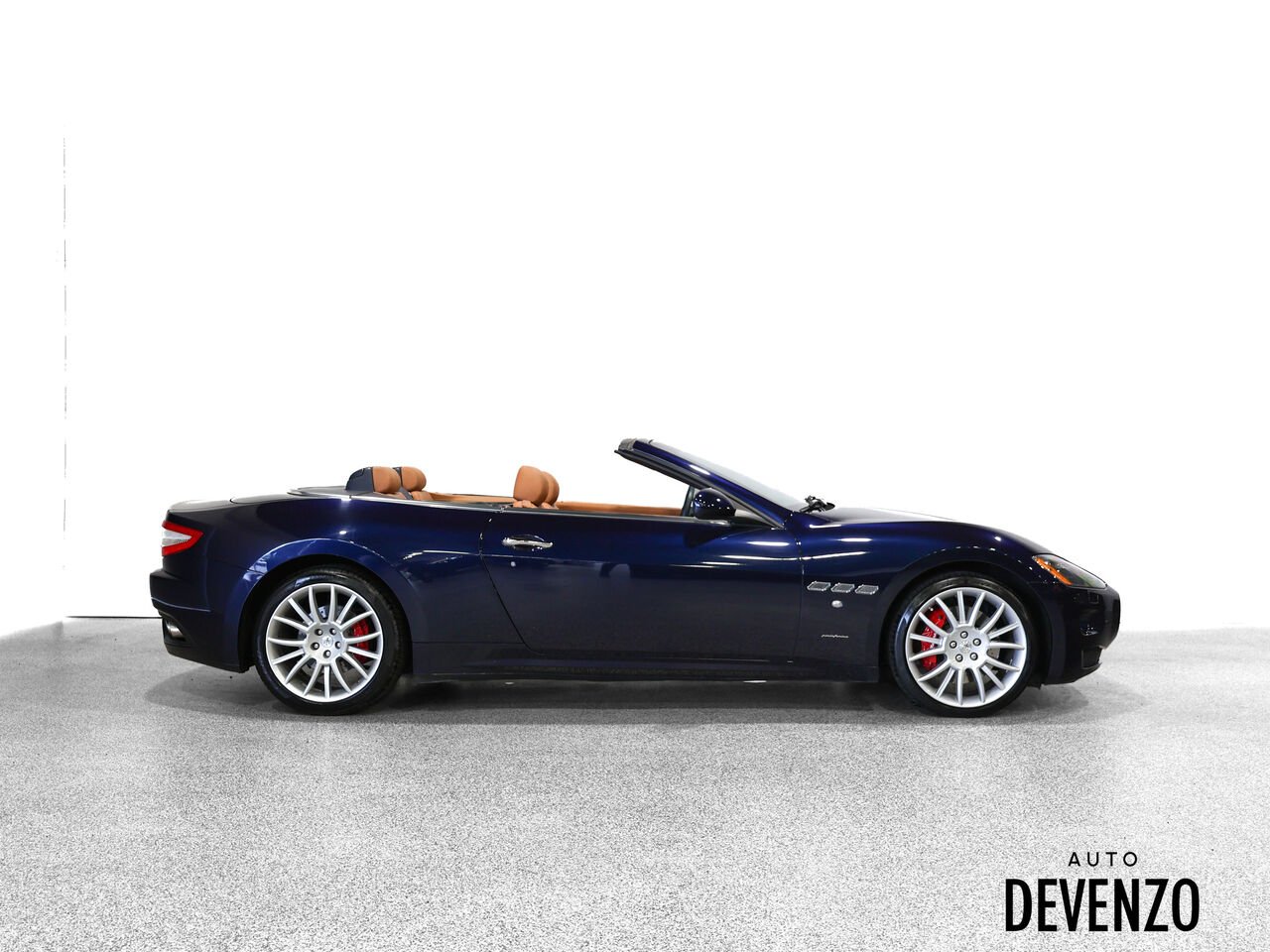 Maserati GranTurismo Convertible 2016 Bleu Saint-Eustache - photo #4