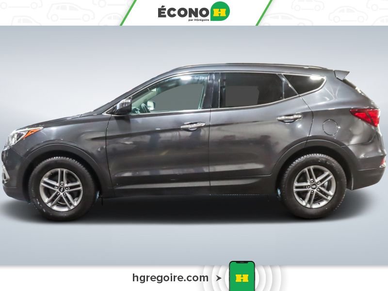 Hyundai Santa Fe 730397 | SE AWD CUIR TOIT PANO BLUETOOTH CAMÉRA MAGS 2017 Gris Laval - photo #4