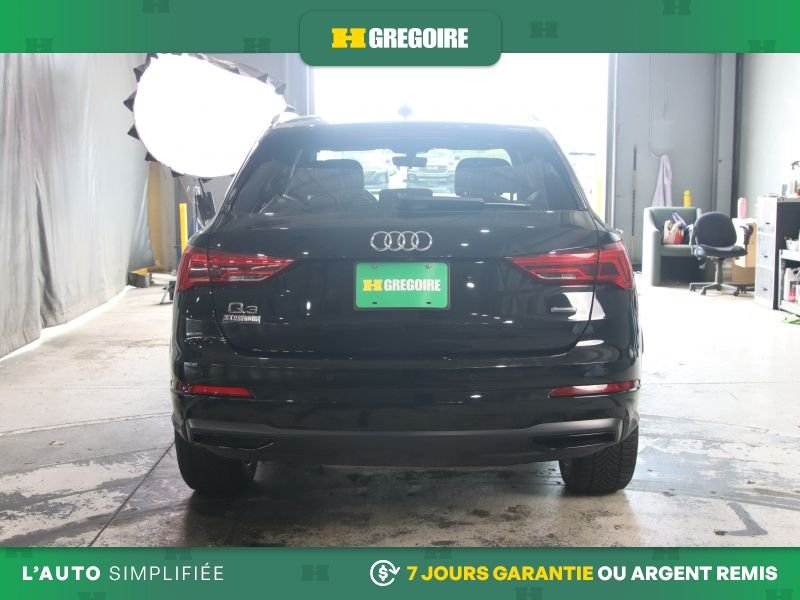 Audi Q3 821561 | Komfort AWD AUTO A/C MAGS CUIR TOIT CAM RECUL BLUE 2022 Noir Laval - photo #7
