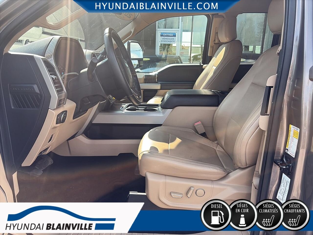 Ford Super Duty F-350 à roues arrière jumelées 2019 Brun Blainville - photo #9