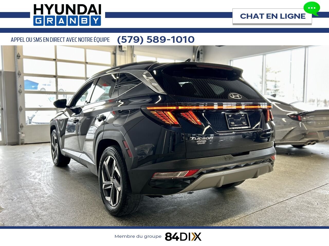 2024 Hyundai Tucson plug-in Hybrid Blue Granby - photo #4