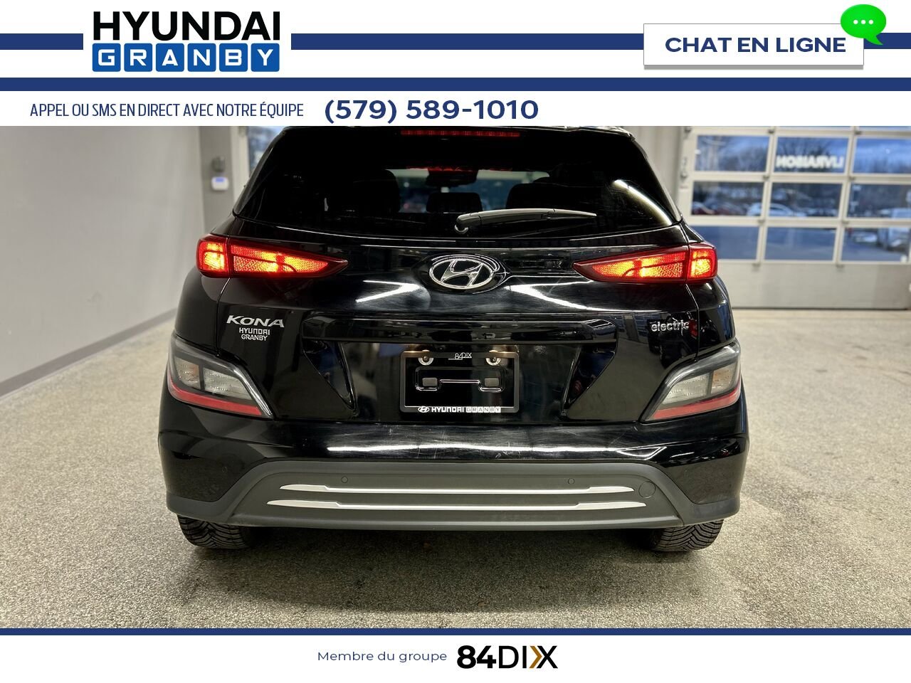 2023 Hyundai Kona Electric Black Granby - photo #5