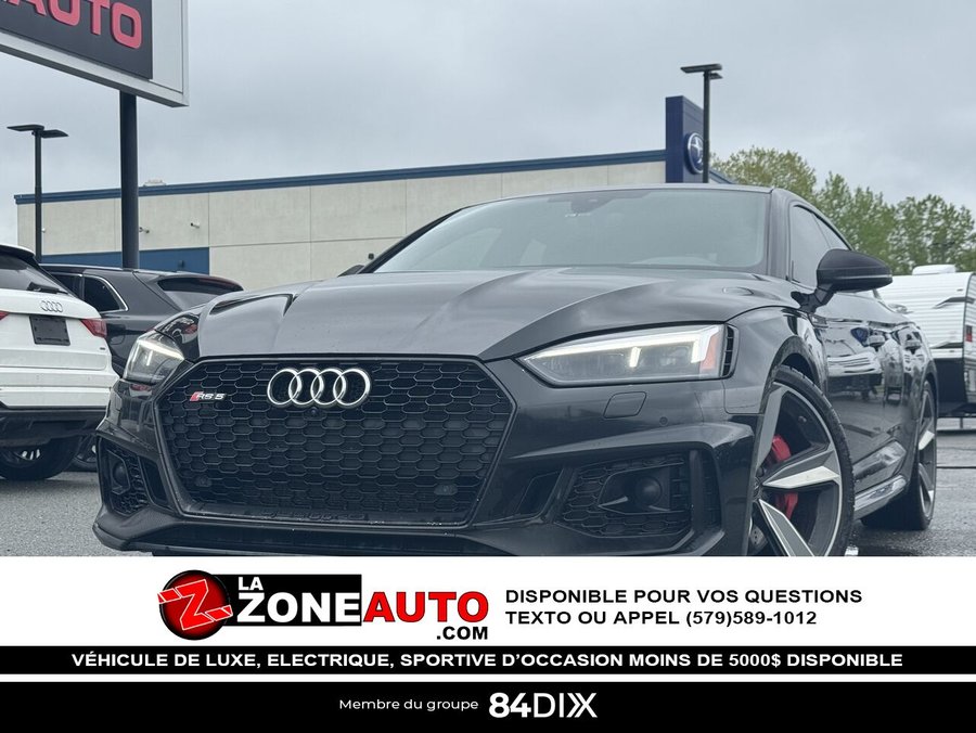 Audi RS 5 Sportback 2019 2019 Noir