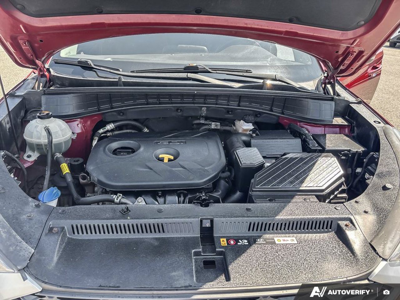 2019 Hyundai Tucson KM8J3CA48KU973097 Red Mirabel - photo #12