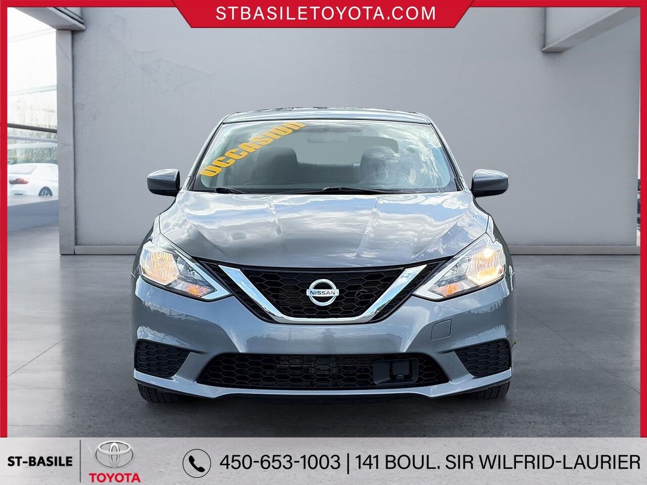 Nissan Sentra 2018 Gris Saint-Basile-le-Grand - photo #1