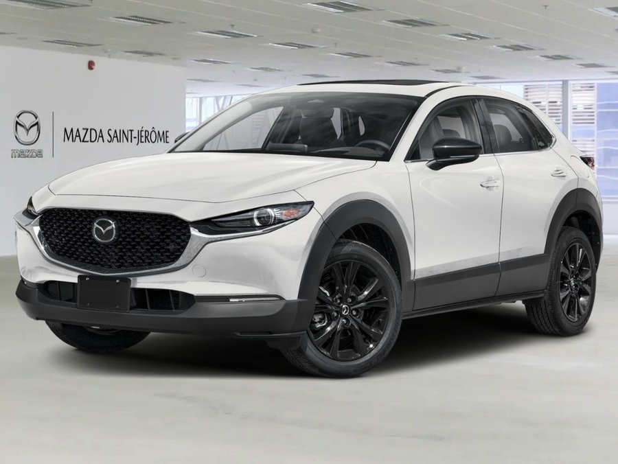 2026 MAZDA CX-30 GT TI avec moteur turbo Snowflake White Pearl