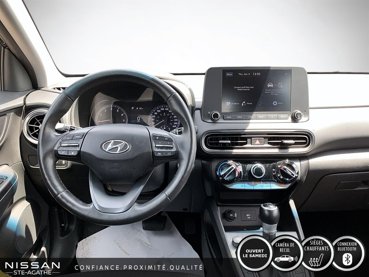 2022 Hyundai Kona 2.0L Preferred TA Black Saint-Jérôme - photo #9