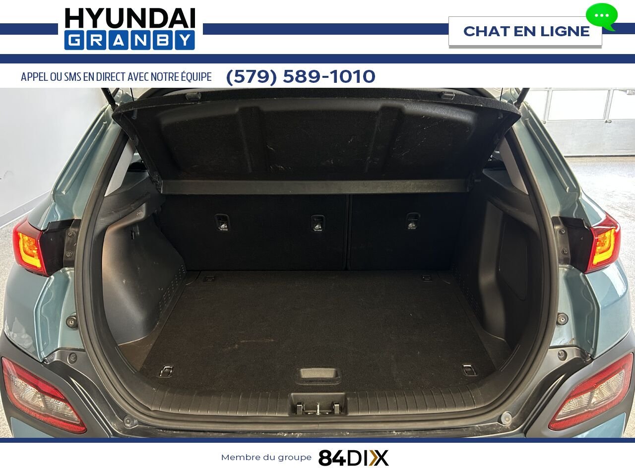 Hyundai Kona électrique 2021 Bleu Granby - photo #25
