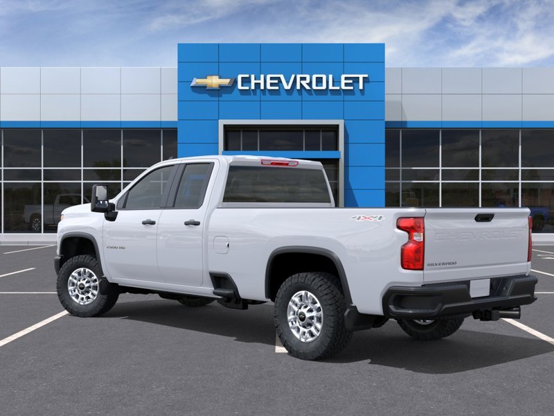 2026 CHEVROLET Silverado 2500HD K2500 HD SILVERADO DOUBLE CAB WT L/BOX DURAMAX (1WT) SUMMIT WHITE Rivière-du-Loup - photo #2