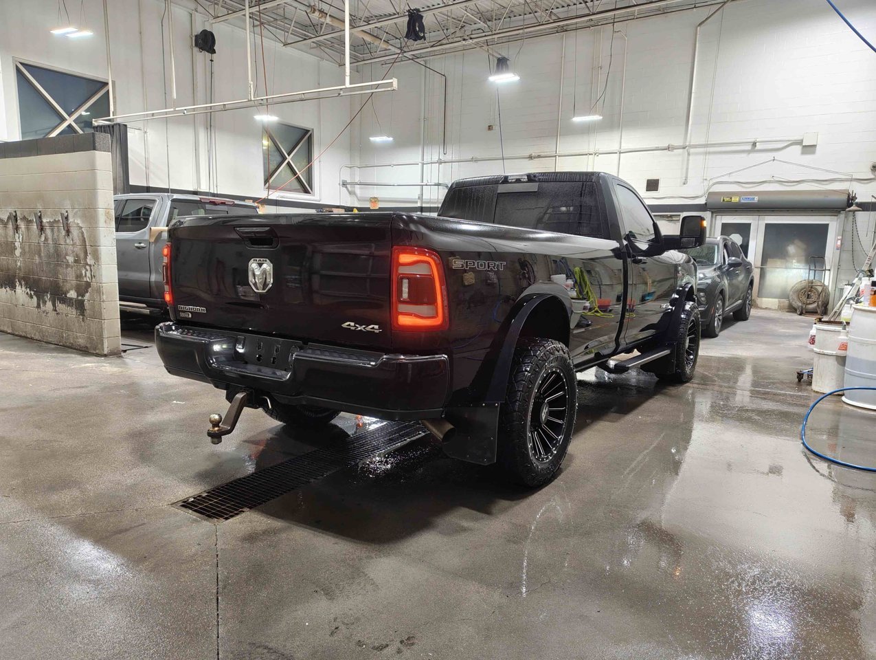 2024 Ram 3500 Big Horn 4x4 Reg Cab 8' Box Black Sherwood Park - photo #4