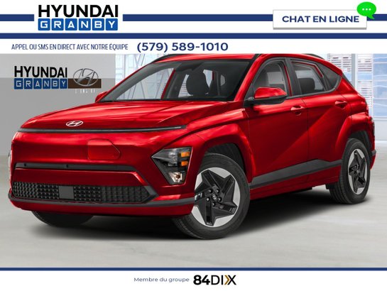 HYUNDAI KONA ÉLECTRIQUE PREFERRED 2026 2026 Rouge