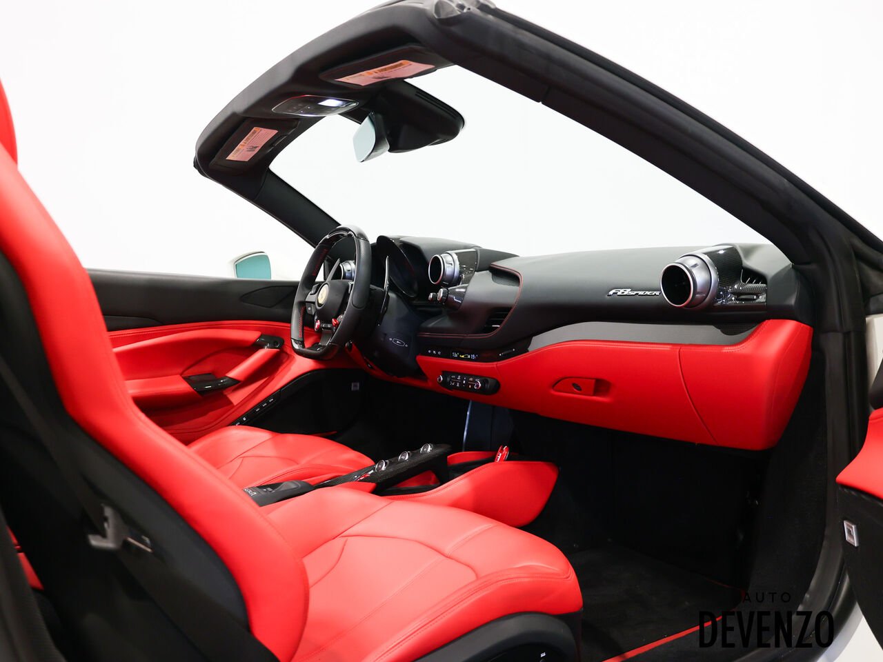 Ferrari F8 Spider 2023 Blanc Saint-Eustache - photo #6