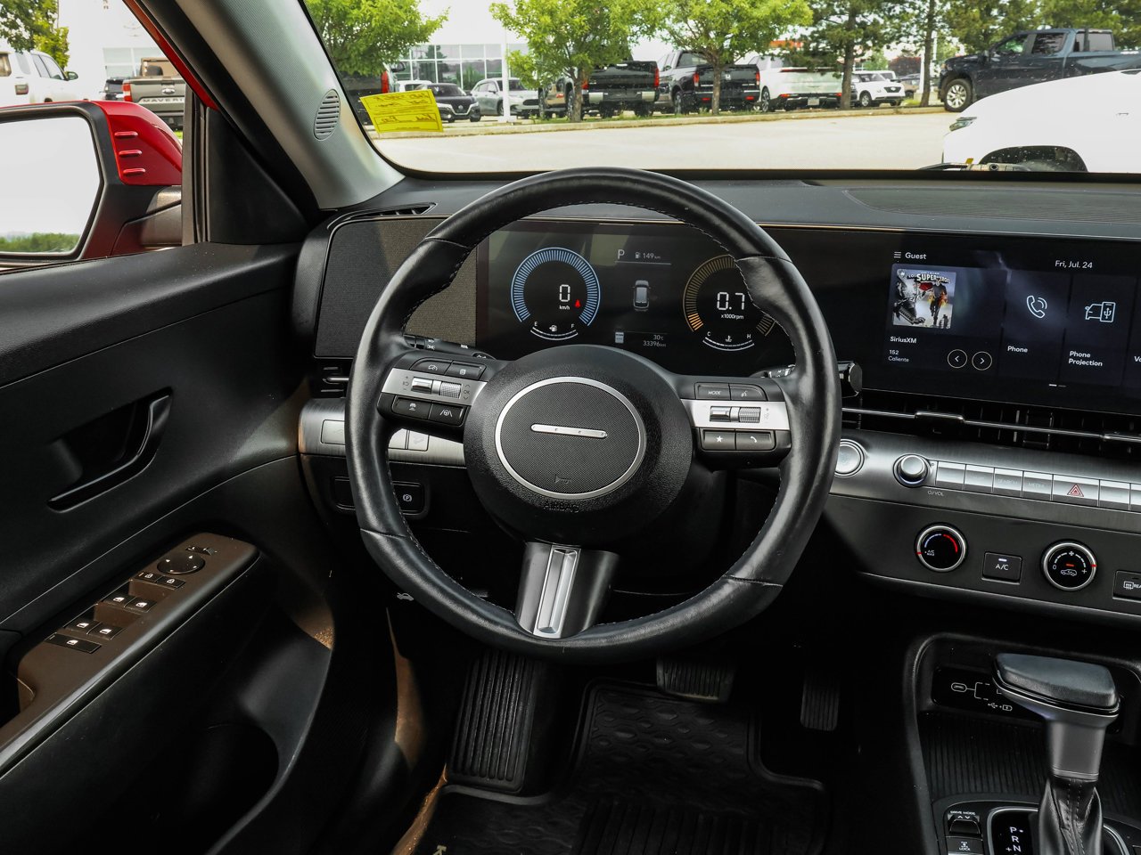 2024 Hyundai Kona 2.0L Preferred AWD Red Sherwood Park - photo #17