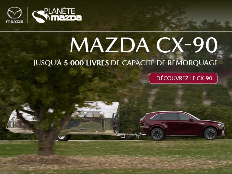 Planetemazda cx90 remorquage 5000 livres