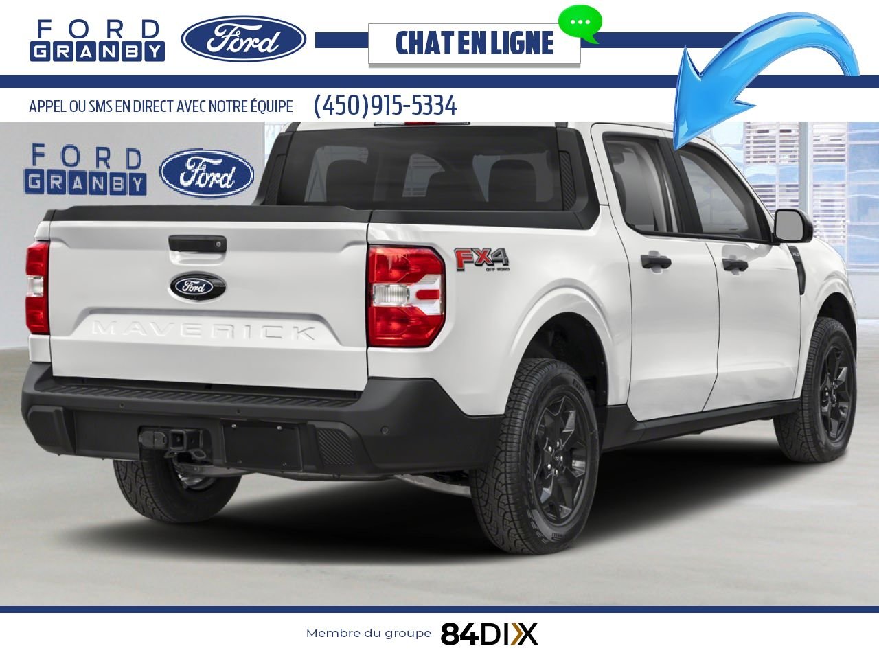 2025 Ford Maverick Oxford White Granby - photo #2