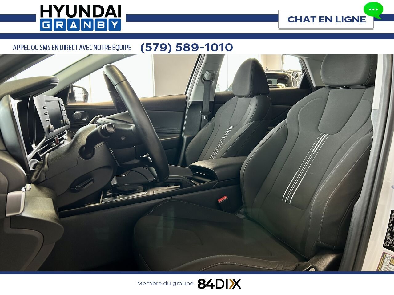 Hyundai Elantra 2023 Blanc Granby - photo #10