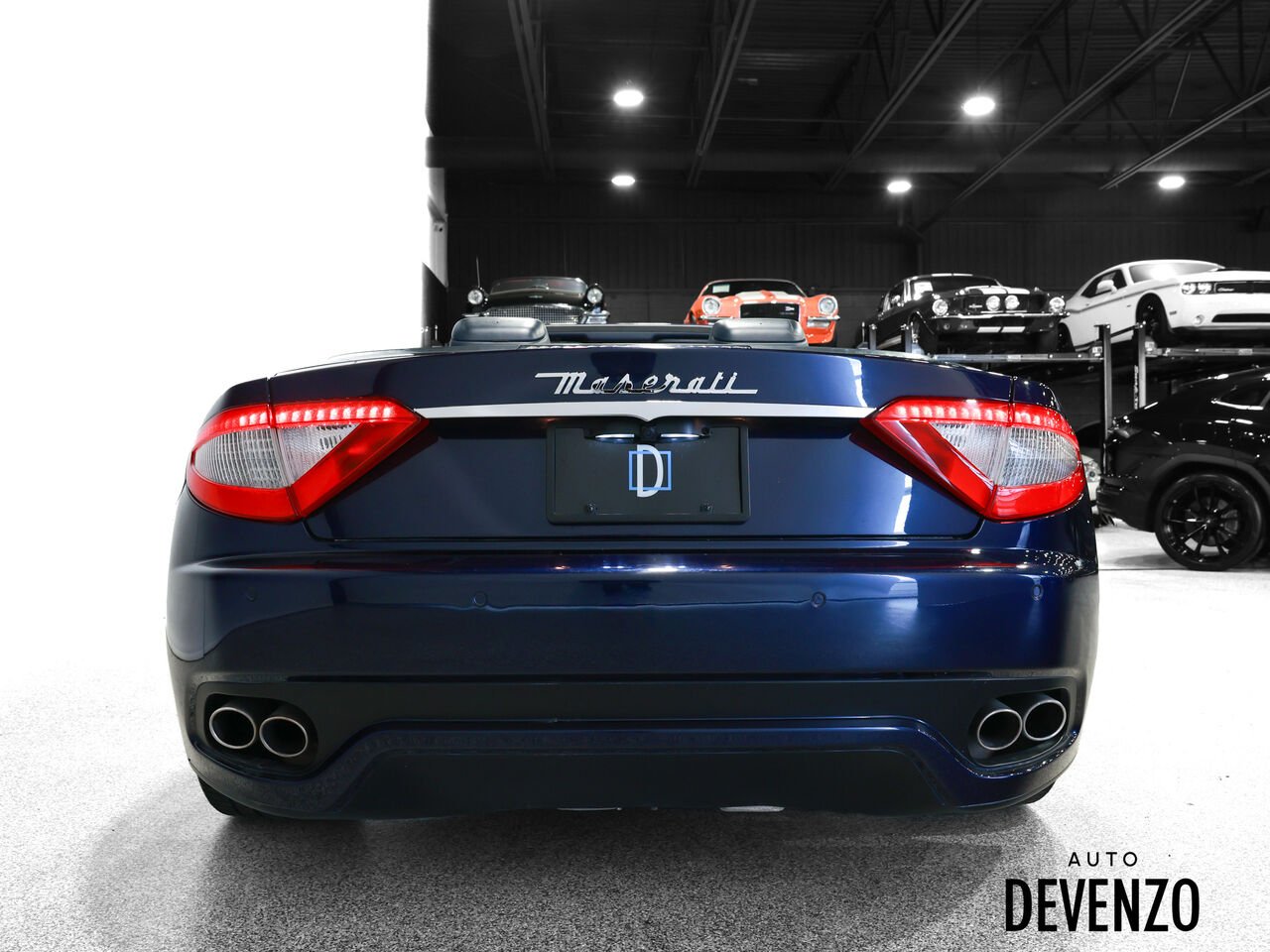 Maserati GranTurismo Convertible 2016 Bleu Saint-Eustache - photo #6