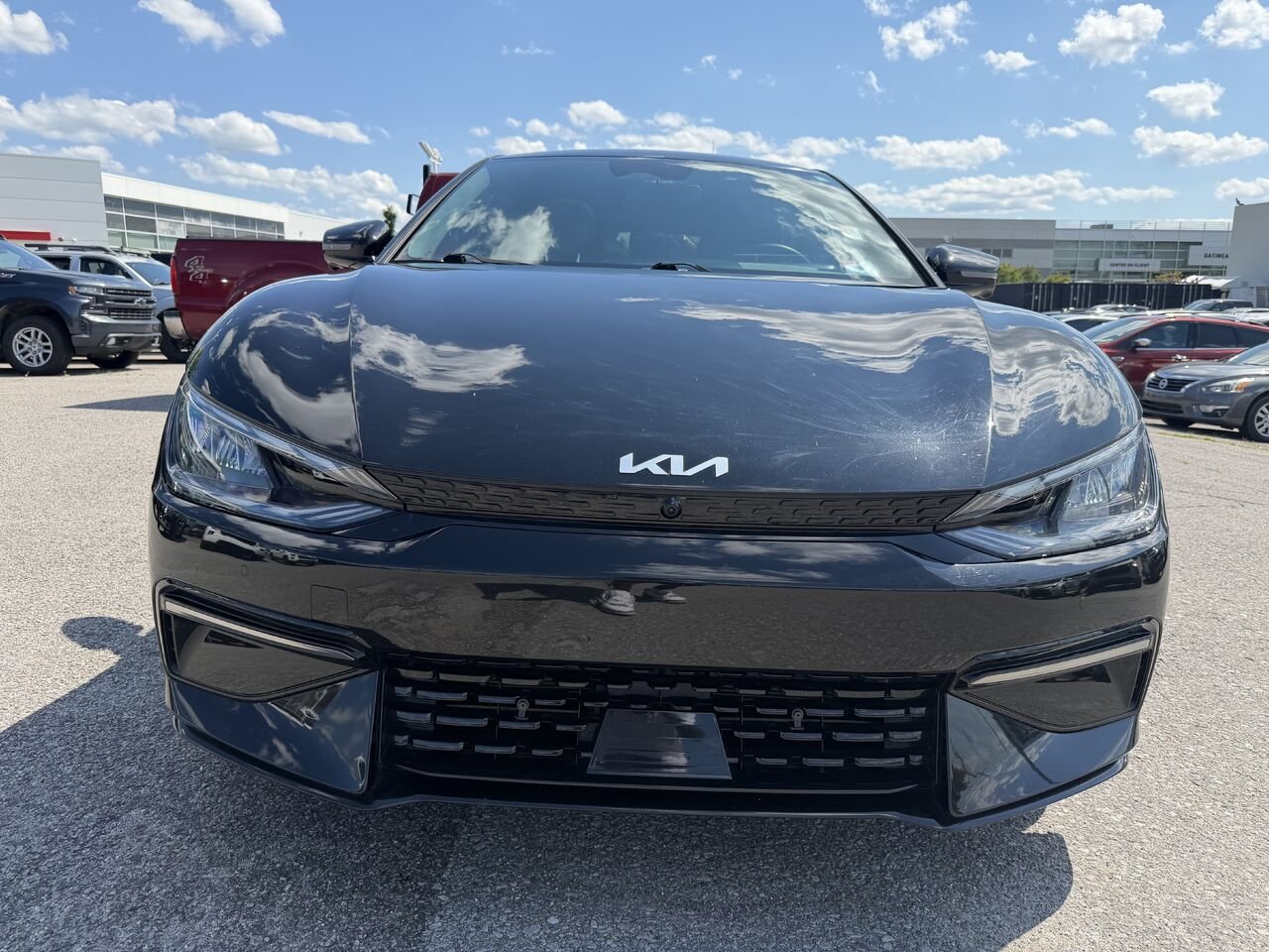 KIA EV6 GT LINE Land TI avec ensemble GT-Line 1 2024 Noir Gatineau - photo #25
