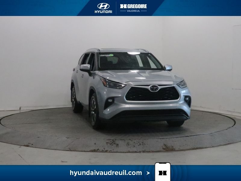 Toyota Highlander YW192 | XLE AWD CUIR TOIT OUVRANT 2020 Argent Laval - photo #0
