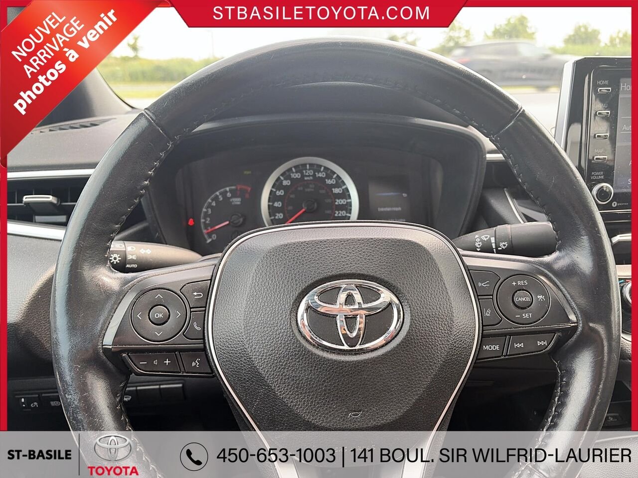 TOYOTA COROLLA 2021 Blanc Saint-Basile-le-Grand - photo #11