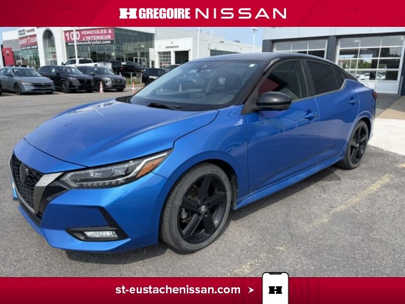 2022 Nissan Sentra Blue Saint-Eustache - photo #5