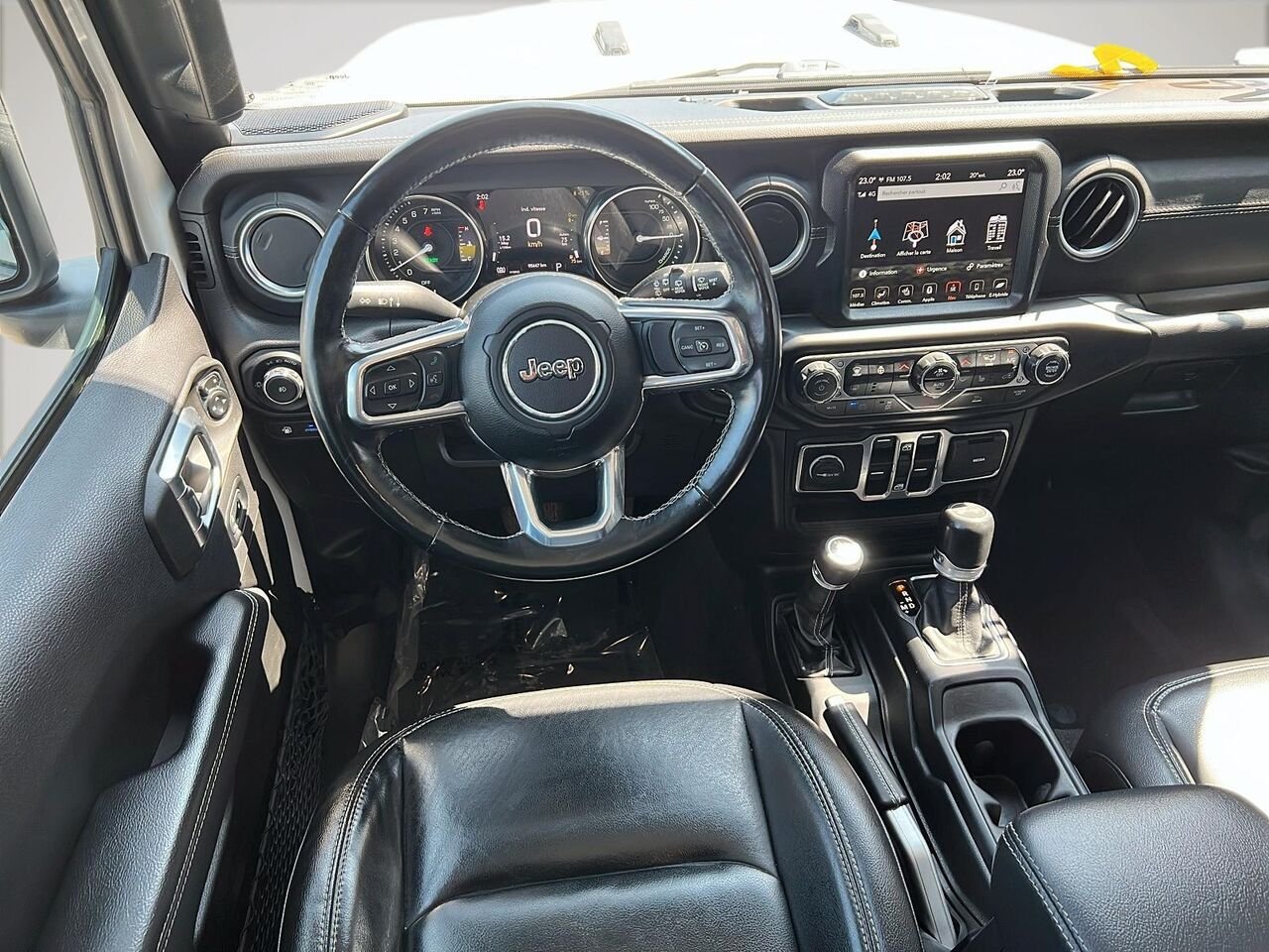 Jeep WRANGLER 4XE UNLIMITED COLD WEATHER GROUP 2022 Blanc Québec - photo #13