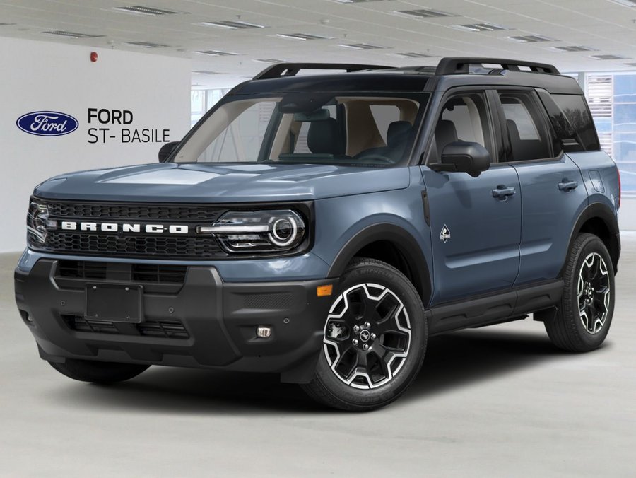 Ford Bronco Sport 2026 2026 Gris azur métallisé trois couches