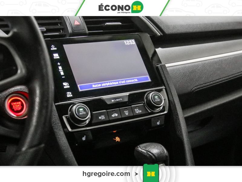 Honda Civic 821463 | EX AUTO TOIT GR ÉLEC A/C BLUETOOTH CAMÉRA MAGS 2016 Gris Laval - photo #14
