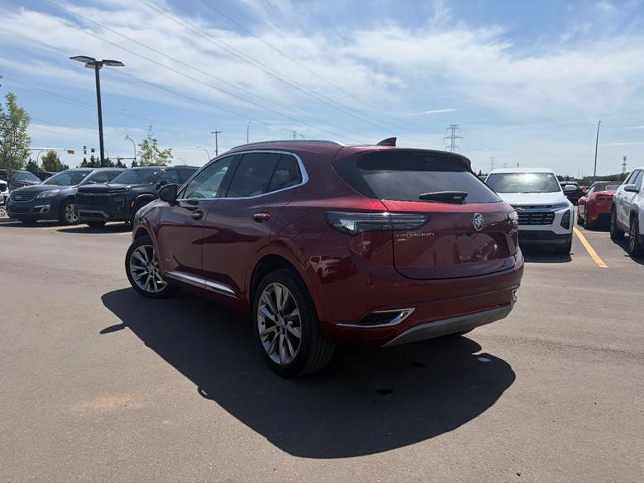 2022 Buick Envision AWD 4dr Avenir Red Sherwood Park - photo #3