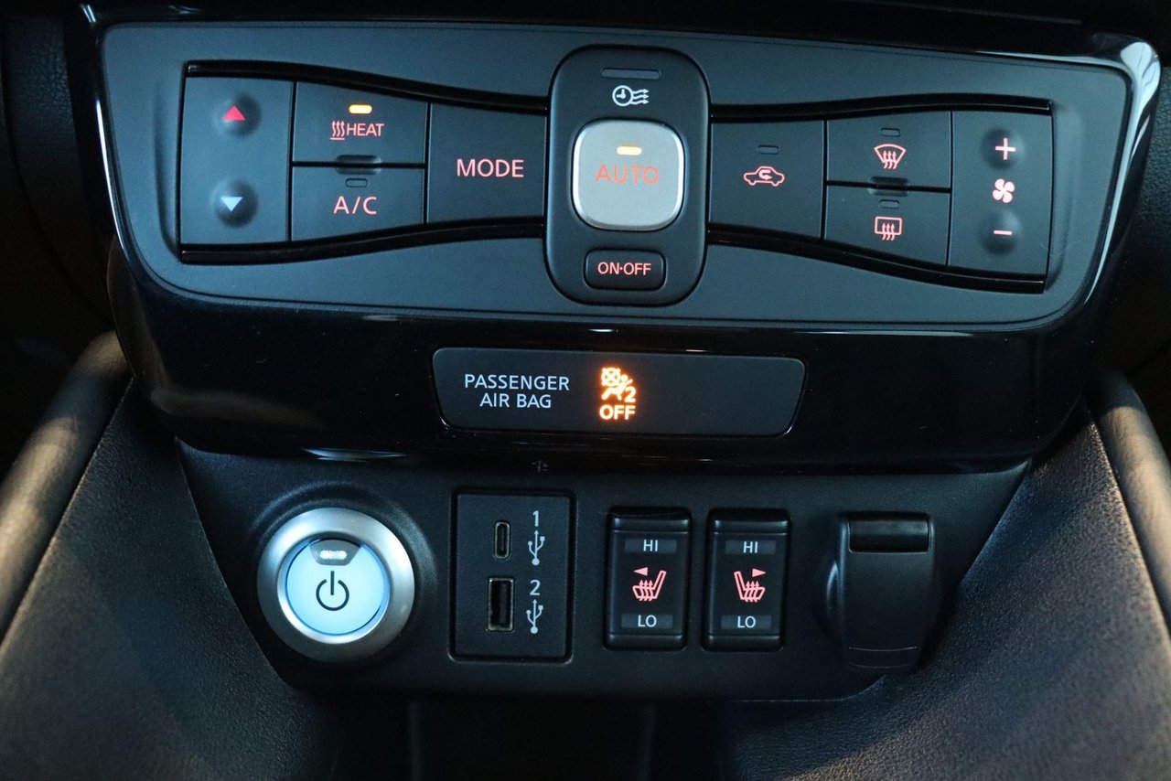 2023 Nissan LEAF VIN 1N4CZ1DV2PC554251 White Chicoutimi - photo #17