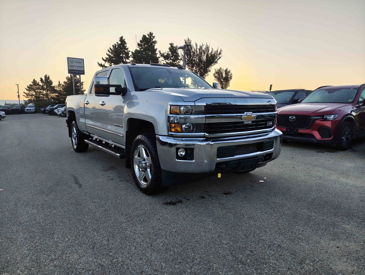 2016 Chevrolet Silverado 2500HD 4WD Crew Cab 153 LTZ Grey Sherwood Park - photo #5